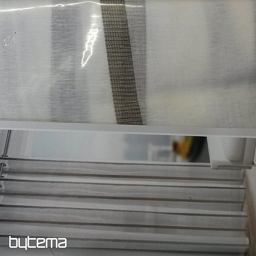 Cortina decorativa luminosa MARLON beige 135x245