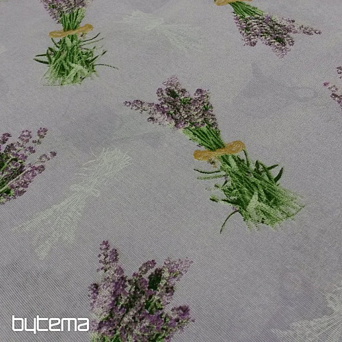Tela decorativa ramo LAVANDA LILA