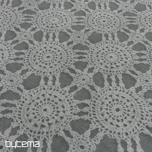 Tela decorativa LACE gris