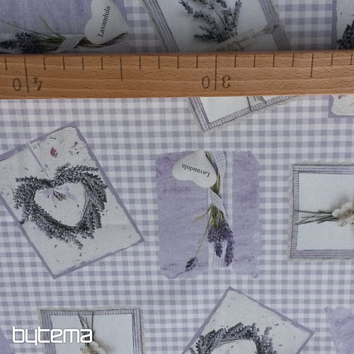 Tela decorativa LAVANDA CHAMP C
