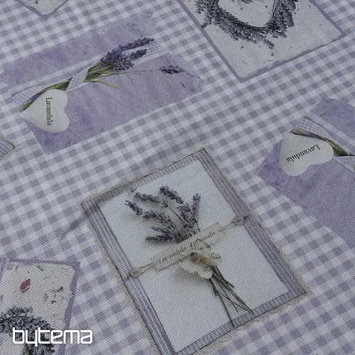 Tela decorativa LAVANDA CHAMP C