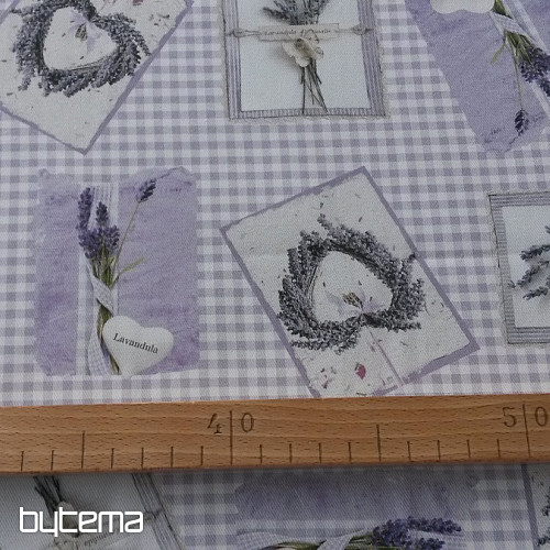 Tela decorativa LAVANDA CHAMP C