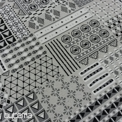 Tela decorativa GEO gris