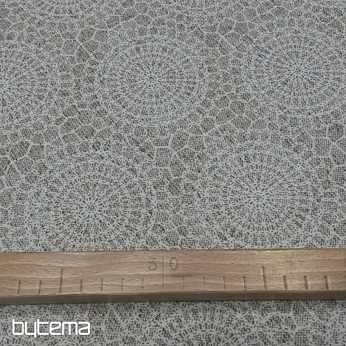 Tela decorativa LACE fino beige