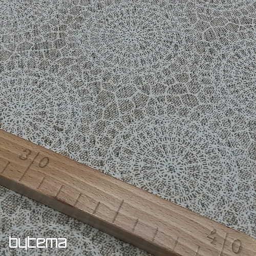 Tela decorativa LACE fino beige
