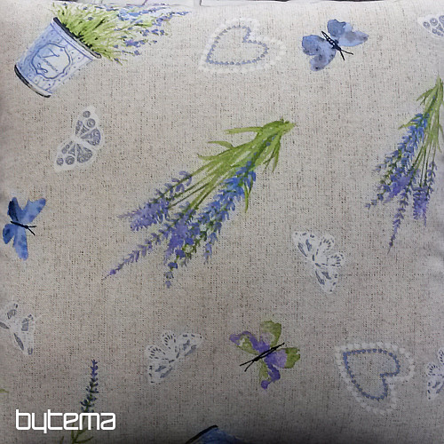 Funda de almohada decorativa AZUL LAVANDA