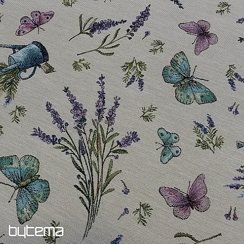 Mantel tapiz, bufanda Lavanda 5