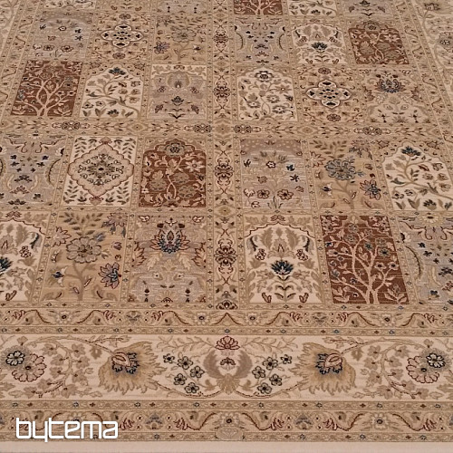 Alfombra clásica de lana DIAMOND ORIENT cassette crema