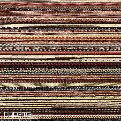 Alfombra exclusiva moderna ETNO NOBLES raya oscura