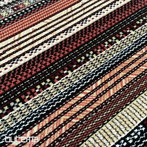 Alfombra exclusiva moderna ETNO NOBLES raya oscura