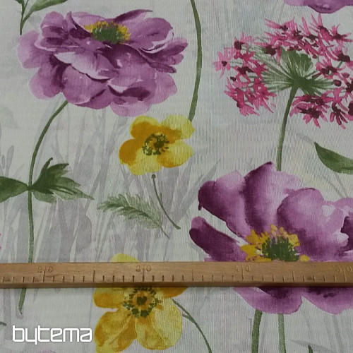 Tela decorativa MARCELA LILA 280 cm