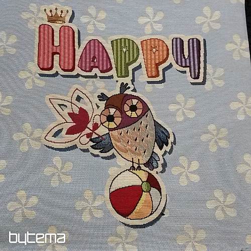Funda de cojín tapiz HAPPY
