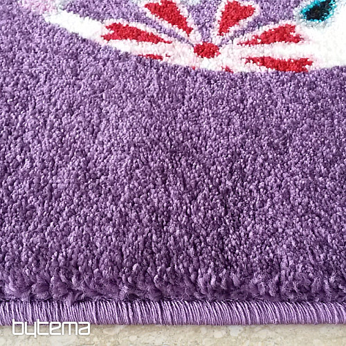 Alfombra infantil BELLA Mariposas violeta