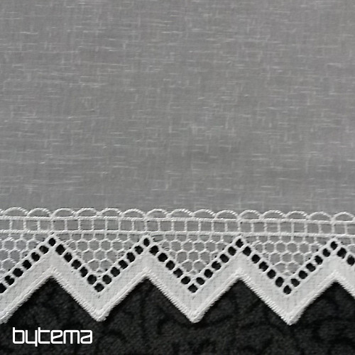 Cortina bordada 309 blanco