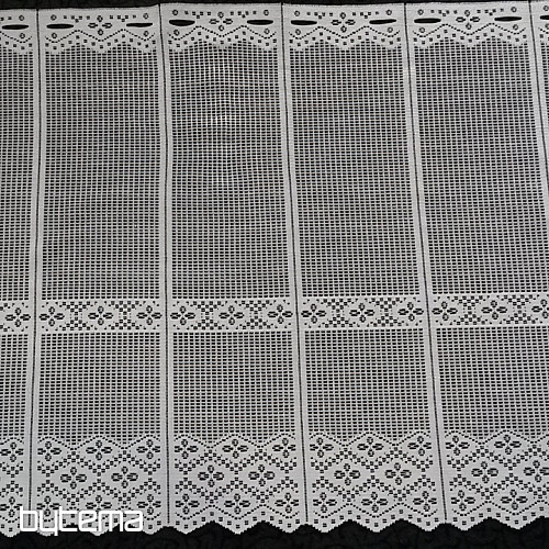 Cortina jacquard para vidriera 11542