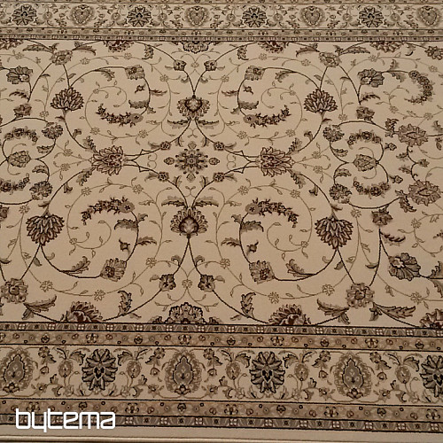 Alfombra clásica de lana ORIENT crema