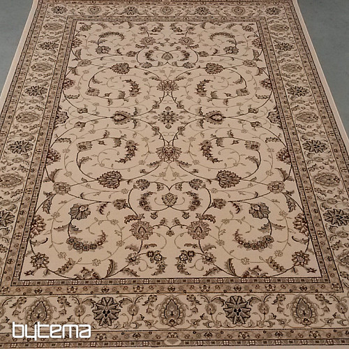 Alfombra clásica de lana ORIENT crema
