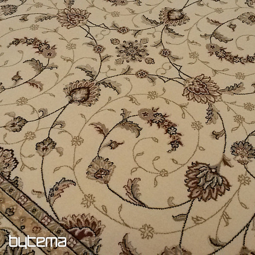 Alfombra clásica de lana ORIENT crema