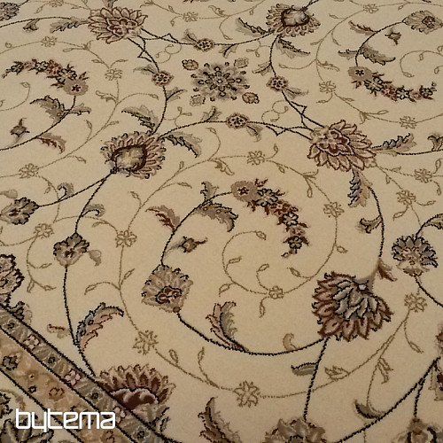 Alfombra clásica de lana ORIENT crema
