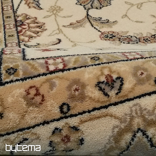 Alfombra clásica de lana ORIENT crema