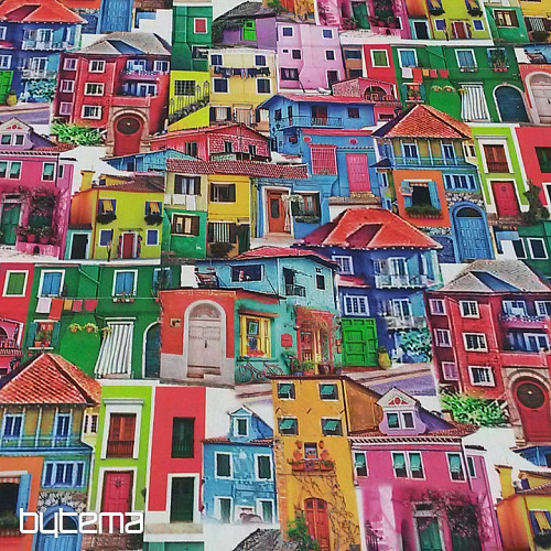 Tela decorativa CASAS digitales