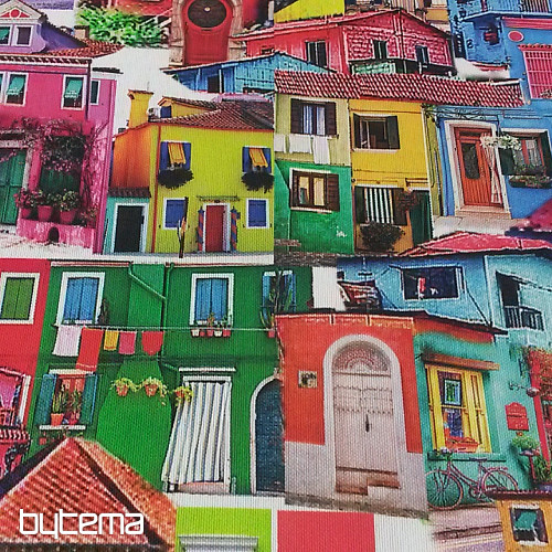 Tela decorativa CASAS digitales