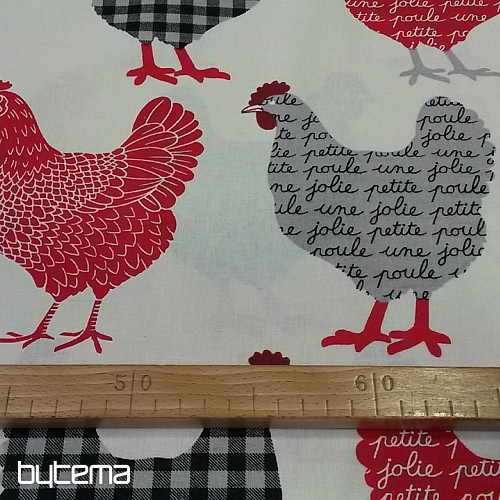 Tela decorativa de algodón SLEPIČKY