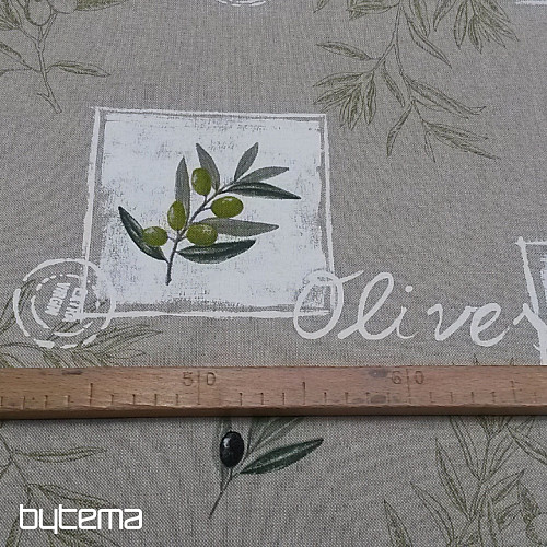 Tela decorativa OLIVA FRANCESA