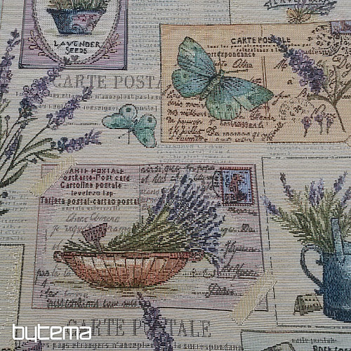 Tela de tapiz SEMILLAS DE LAVANDA JARDÍN 3