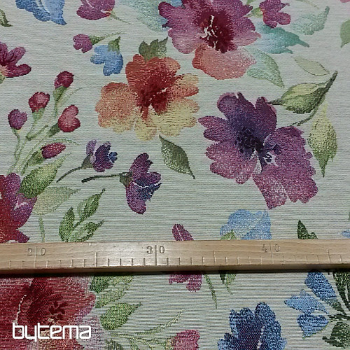 Tela de tapiz FLORES PASTEL
