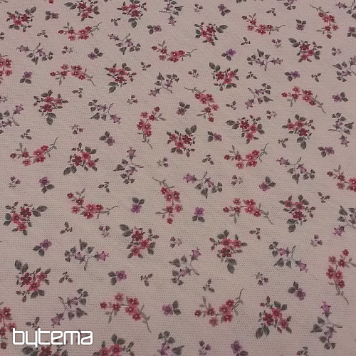 Tela decorativa LENNY FLORES rosa