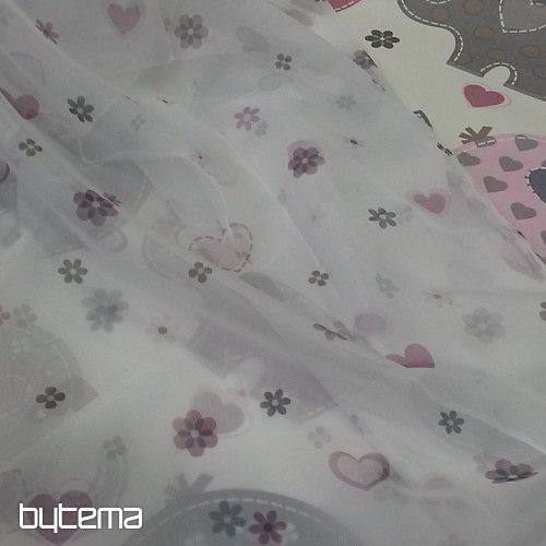 Cortina voile CORAZÓN II