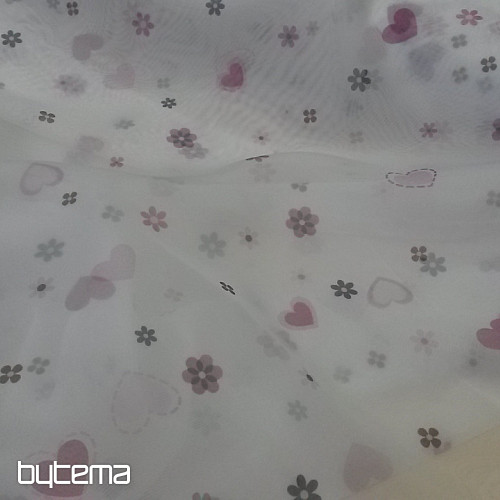 Cortina voile CORAZÓN II