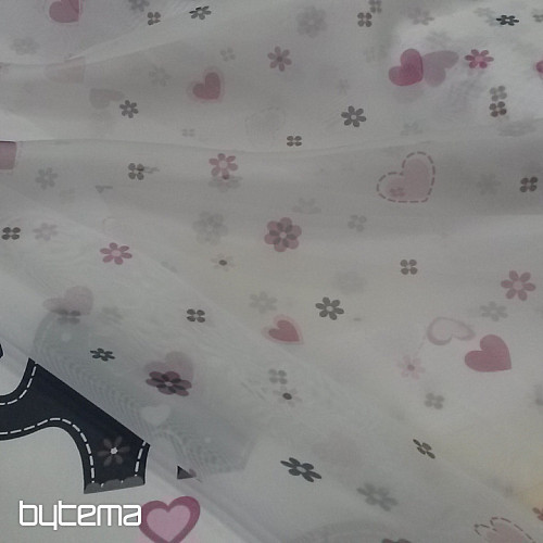 Cortina jacquard infantil ELEFANTES II.