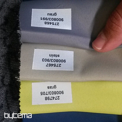 Tela decorativa BLACKOUT para cortinas verde 140 cm