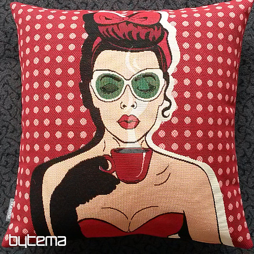 Funda de cojín COMICS MUJER I tapiz