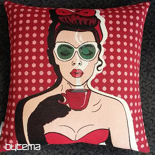 Funda de cojín COMICS MUJER I tapiz