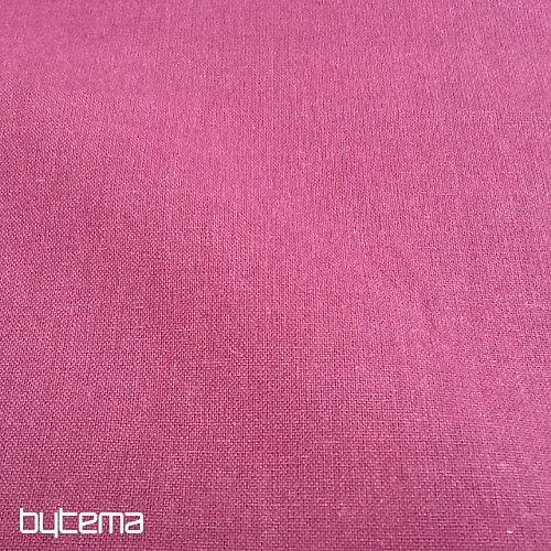 Tela de algodón burdeos UNI MORADO