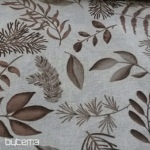 Tela decorativa MARRÓN HELECHO