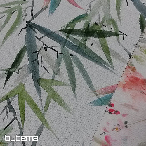 Tela decorativa MIDORI Bambú japonés