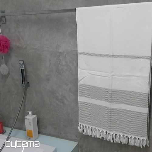 toalla de lujo PESTEMAL con flecos 504