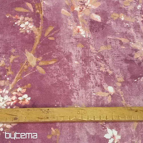 Tela decorativa MUHLY flores violeta
