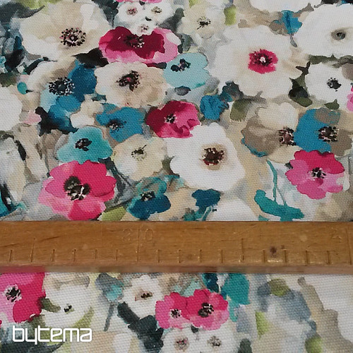 Tela decorativa MONET flores