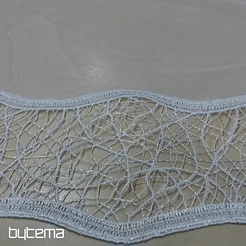 Cortina de lujo GERSTER 11619 blanco
