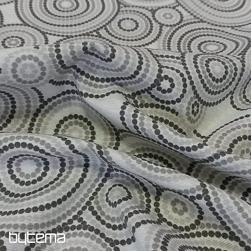 Tela decorativa MANDALA ECO gris