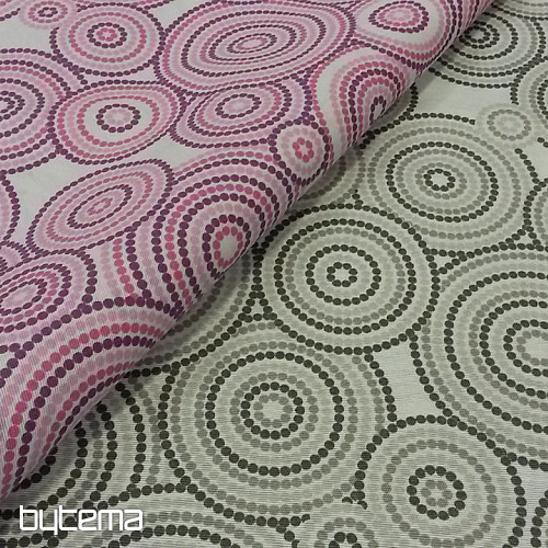 Tela decorativa MANDALA ECO lila