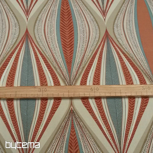 tela decorativa ROMBOS marrón