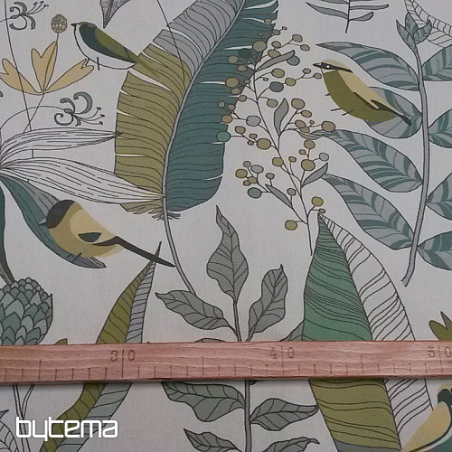 tela decorativa BORAS verde
