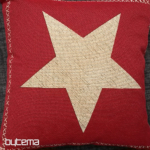 Funda de cojín tapiz ESTRELLA ROJA 1