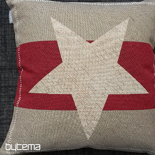 Funda de cojín tapiz ESTRELLA ROJA 2